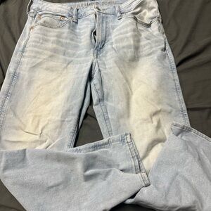 Men’s athletic straight jeans